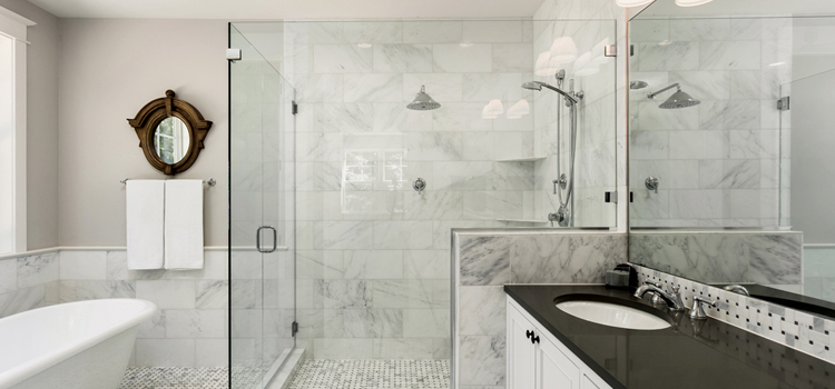 bathroom shower door installation in South Bradenton